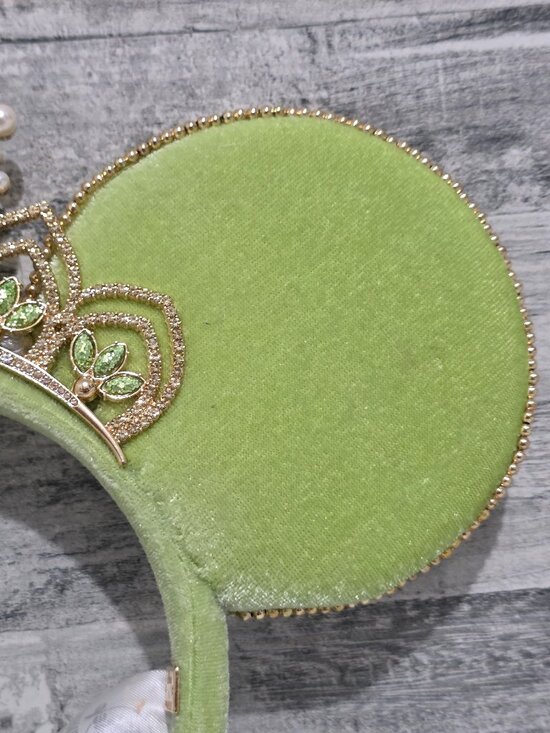 Disney Parks x BaubleBar Tiana Minnie Ears Headband Princess and Frog Crown main image 10